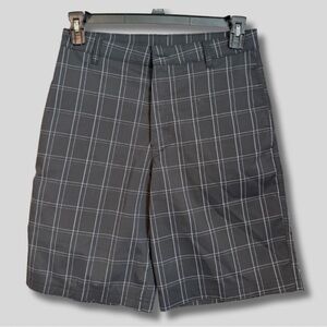 Champion Men’s Black Plaid Golf Shorts